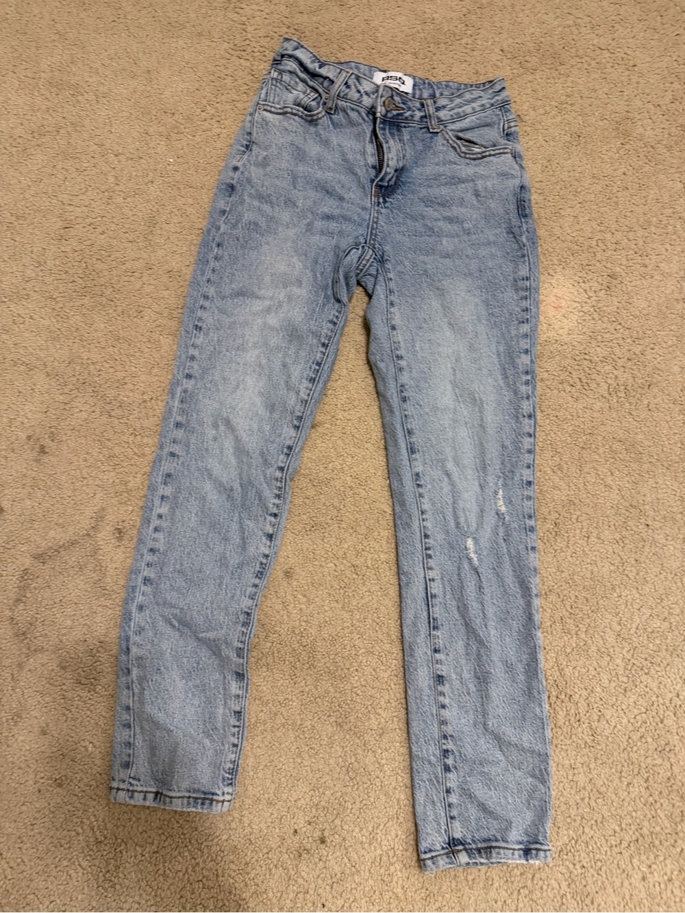 RSQ Tillys Low Rise Loose Straight Leg Jeans Wash 7 / 28